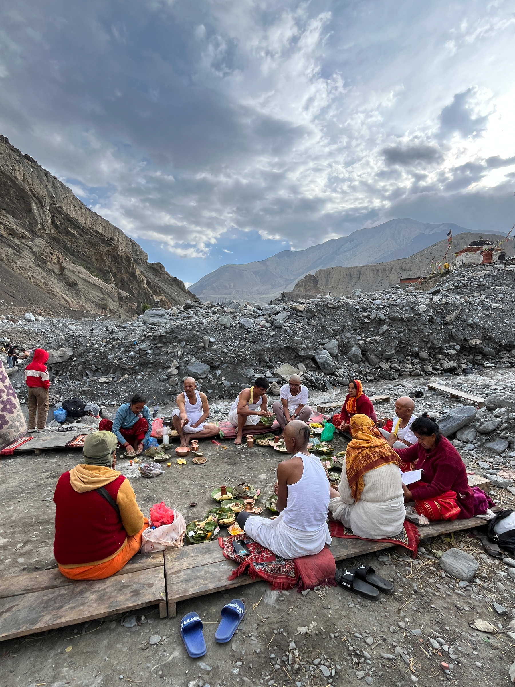 At the confluence of the Kali Gandaki and Jhong Khola in Kagbeni lies a sacred site where locals perform rituals of ancestral remembrance. Beneath its spiritual calm, however, lies a painful memory.

In 2023, unprecedented rainfall triggered a devastating flood, inundating the village, destroying 35 homes and wiping out livestock. No lives were lost, but the emotional, economic and cultural damage was immense. Former mayor Phenchok Tseptan recalls how the rising waters were

initially underestimated, and now any amount of rainfall is enough to awaken fear and sleepless nights.

Increased risk from a changing climate do not only impact ecosystems, it affects people's lives, beliefs and sense of safety.