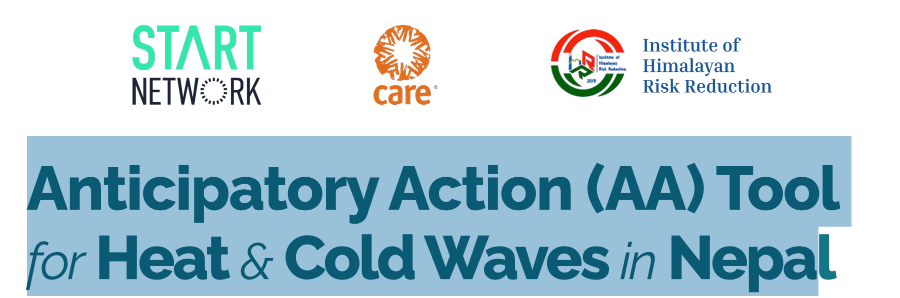Anticipatory Action (AA) Tool  for Heat & Cold Waves in Nepal